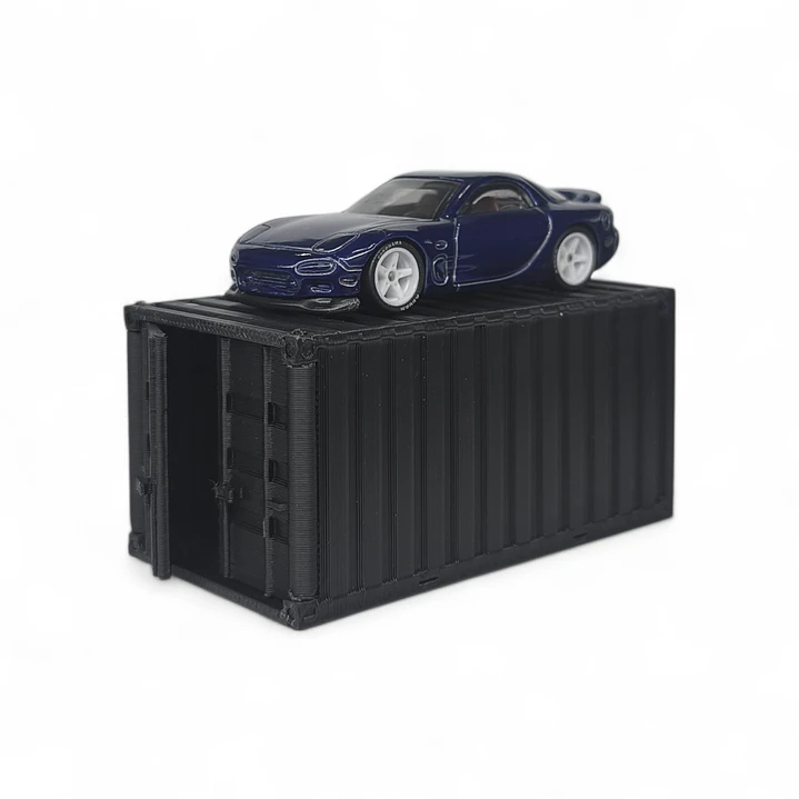 Container Para Carros A Escala 1:64 4