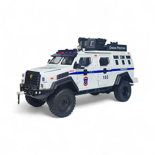 Camion Blindado De La Policia A Escala 1:24