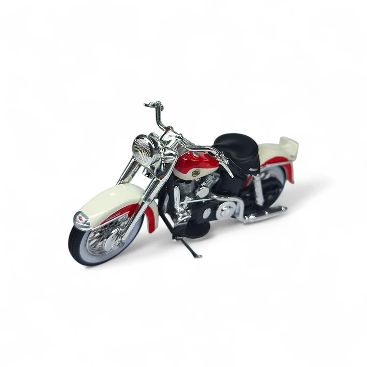 Moto Harley Davidson 1958 Duo Glide A Escala 1:18 1