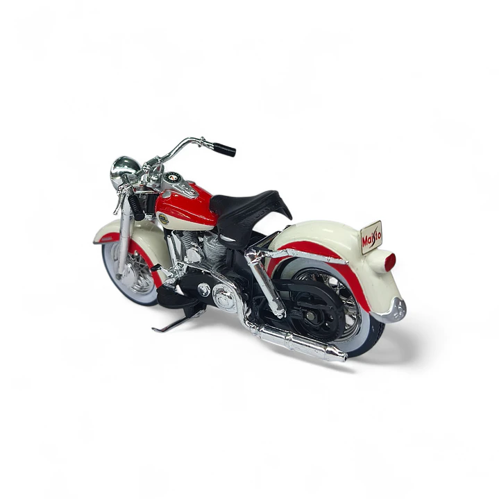 Moto Harley Davidson 1958 Duo Glide A Escala 1:18 3