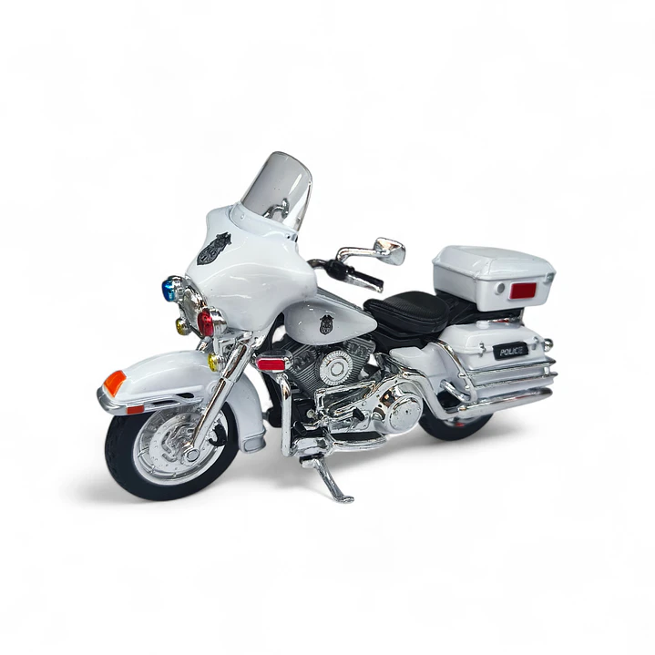 Harley Davidson De Policia A Escala 1:18  1