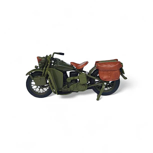 Harley Davidson 1942 Flatbed A Escala 1:18