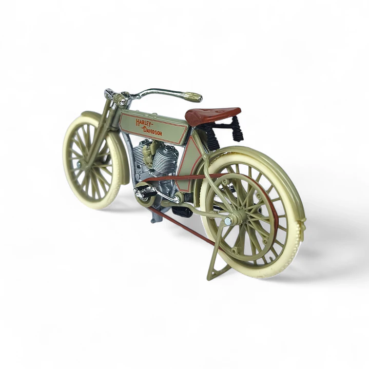 Harley Davidson Twin 1909 A Escala 1:18 3