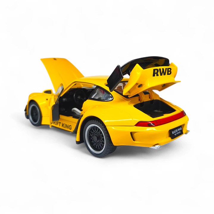Porsche 911 993 Rwb A Escala 1:24 6
