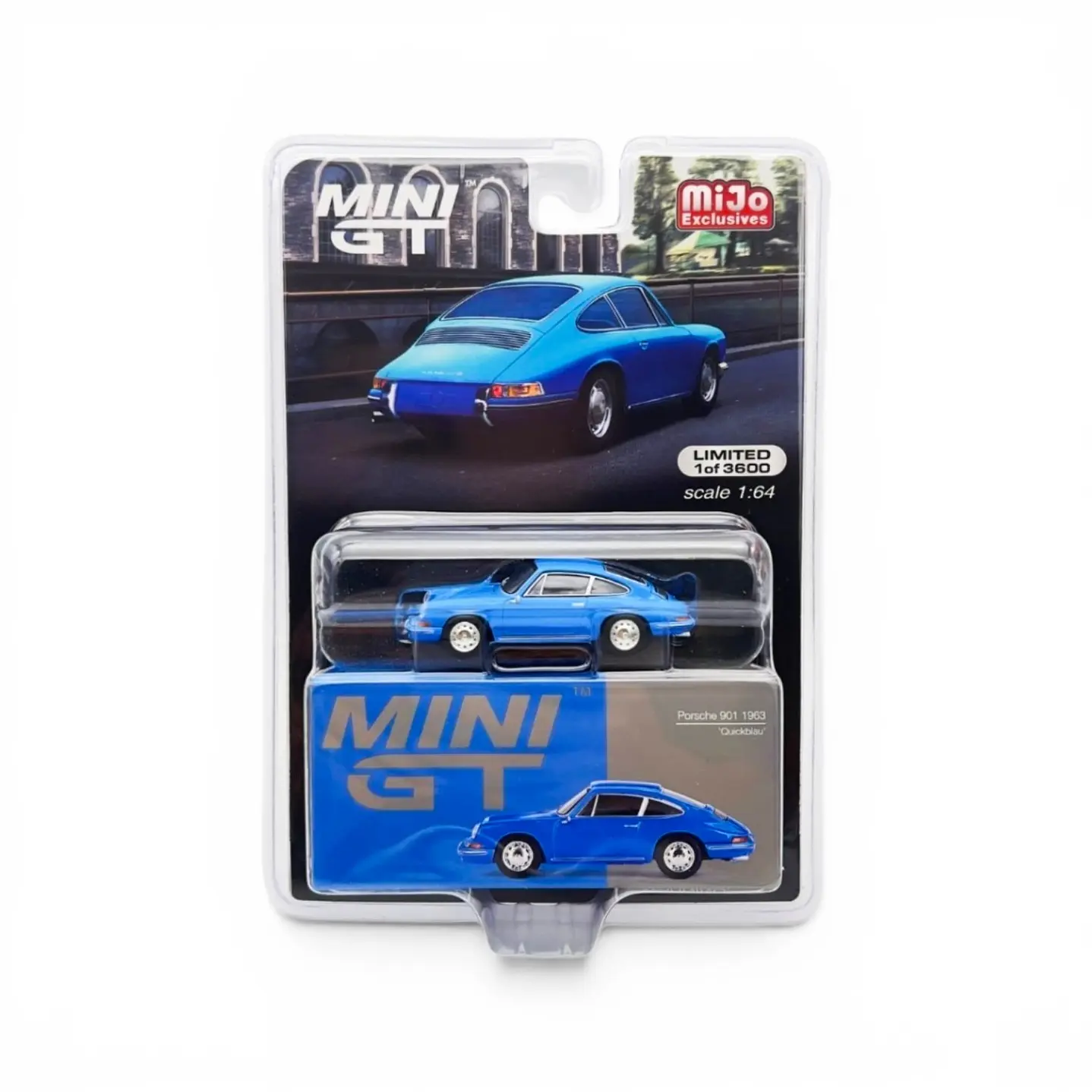 Porsche 901 1963 Quickblau A Escala 1:64 4