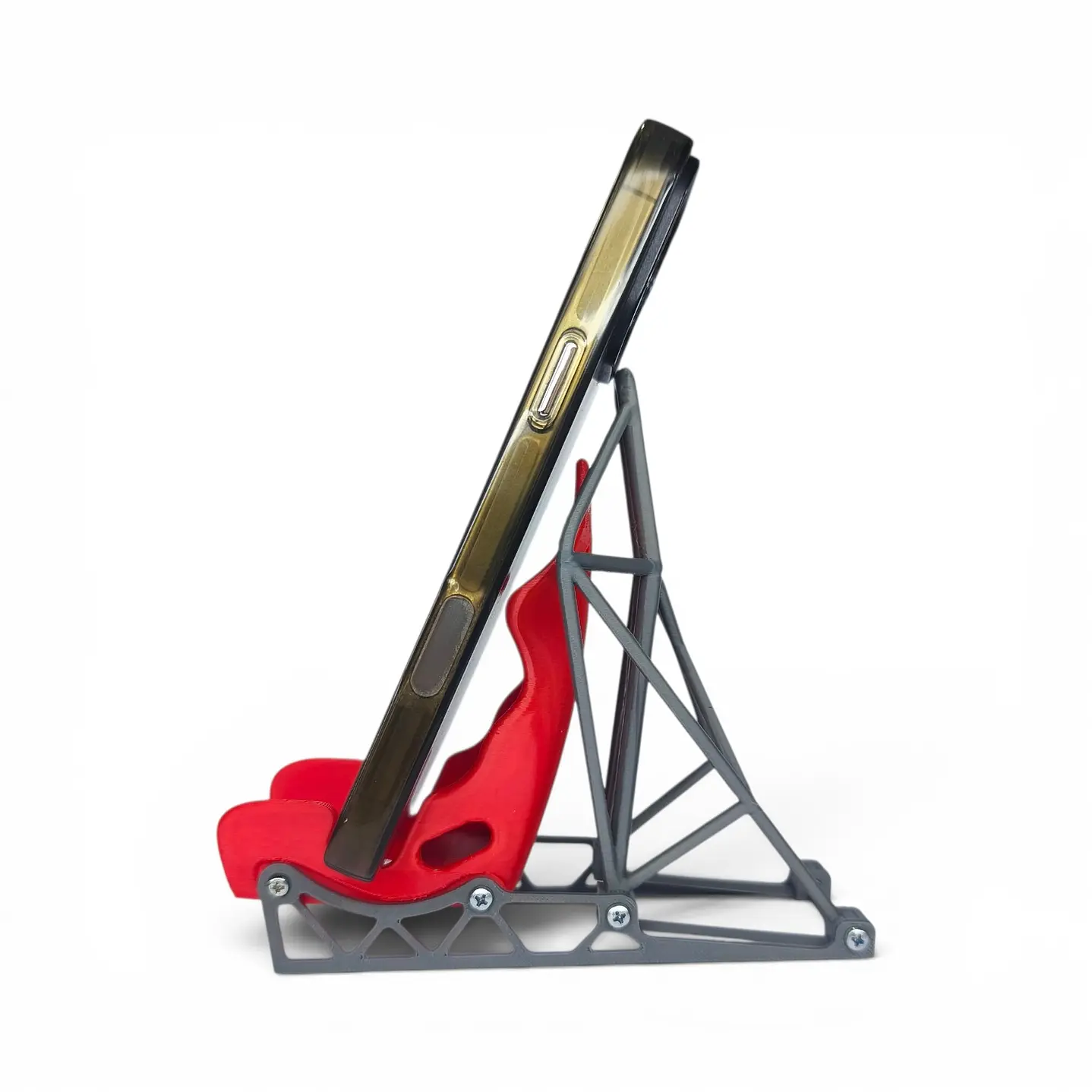Soporte Para Celular En Forma De Silla De Carreras 2