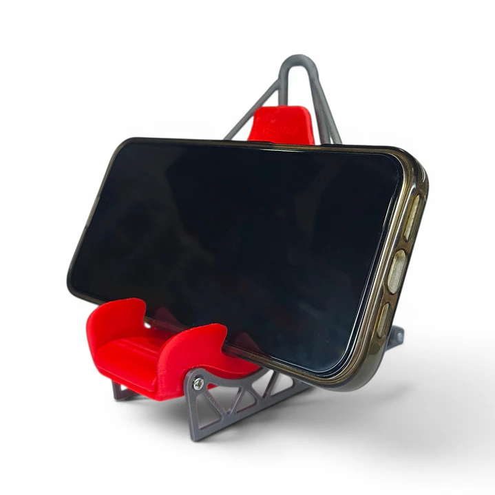 Soporte Para Celular En Forma De Silla De Carreras 4