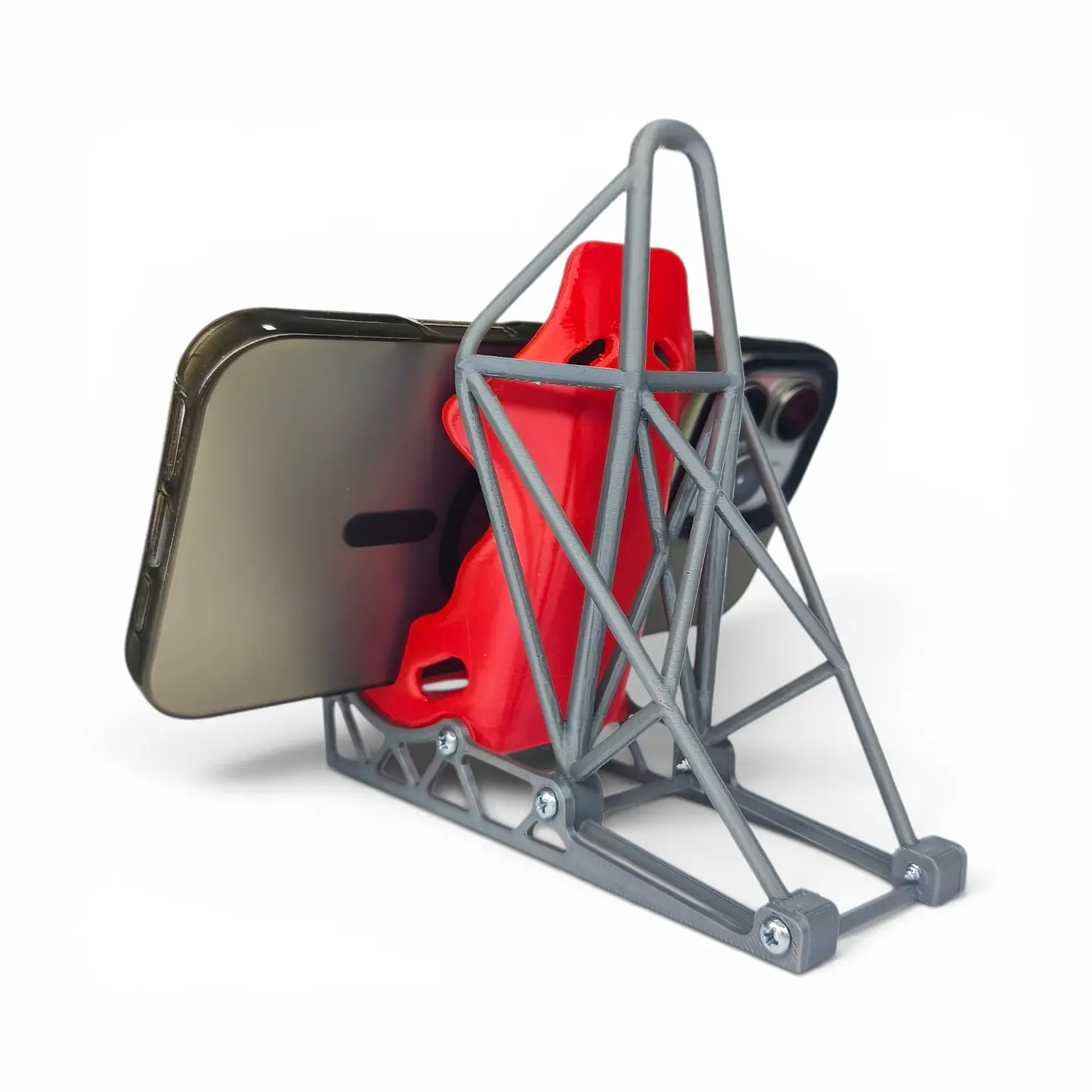 Soporte Para Celular En Forma De Silla De Carreras 3