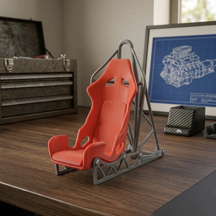 Soporte Para Celular En Forma De Silla De Carreras 1
