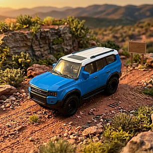 Toyota Land Cruiser 2024 A Escala 1:64