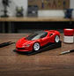 Rampa De Exhibicion Para Carros A Escala - Miniatura 1
