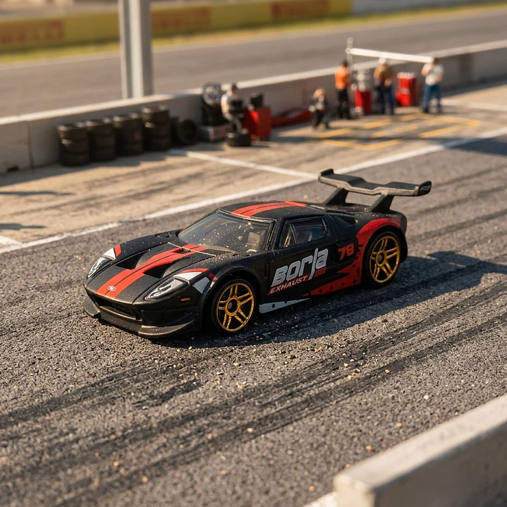 Ford Gt Le Mans A Escala 1:64 1