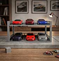 Diorama de Parqueadero para Carros a Escala 1:64 - Miniatura 1