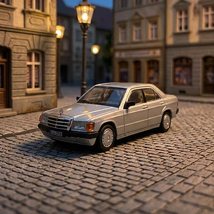 Mercedes Benz 190E A Escala 1:64