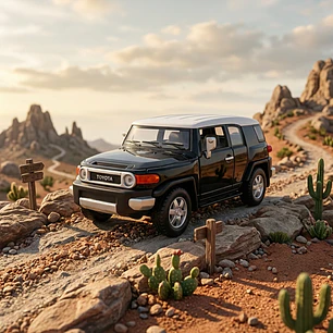 Toyota Fj Cruiser Escala 1:38
