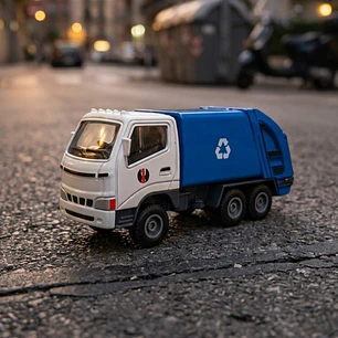 Camion de Basura a Escala 1:38
