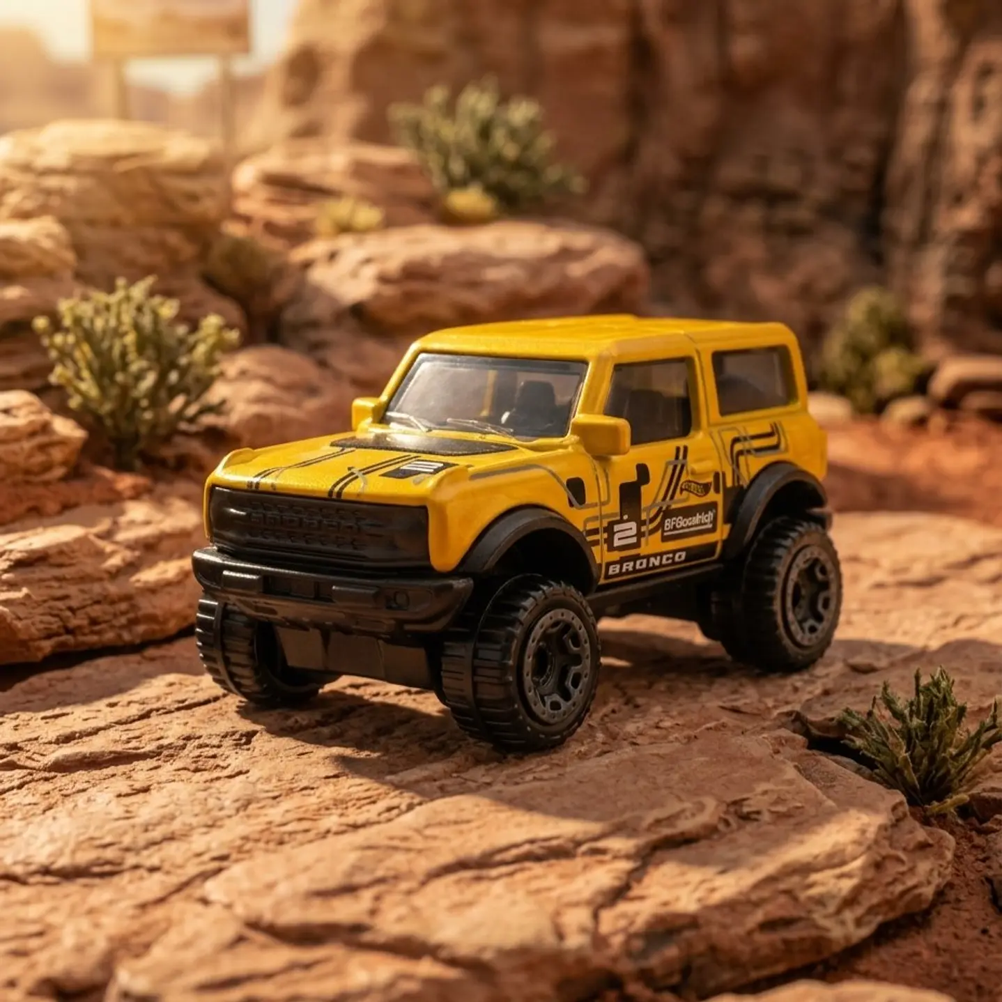 Ford Bronco 2021 A Escala 1:64 1