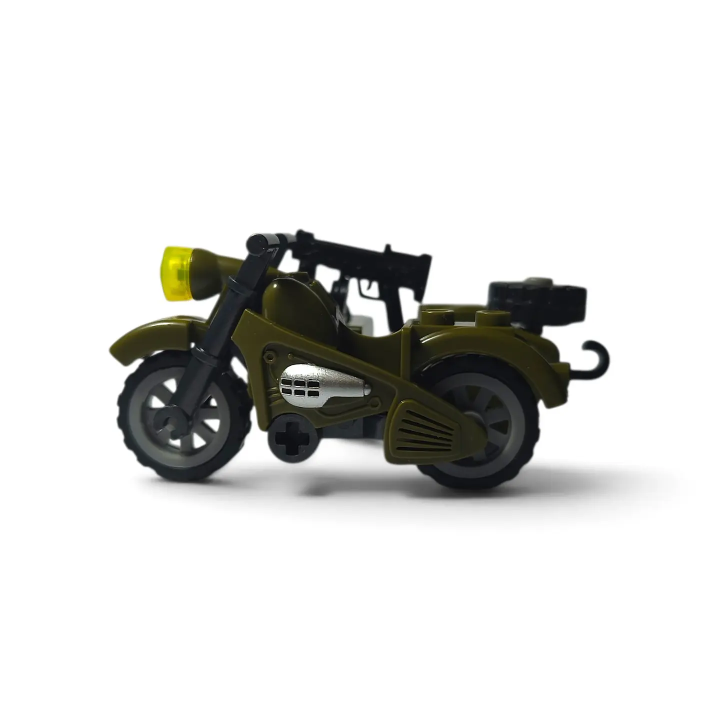 Moto De Guerra Para Armar Bloques 18 Piezas 3