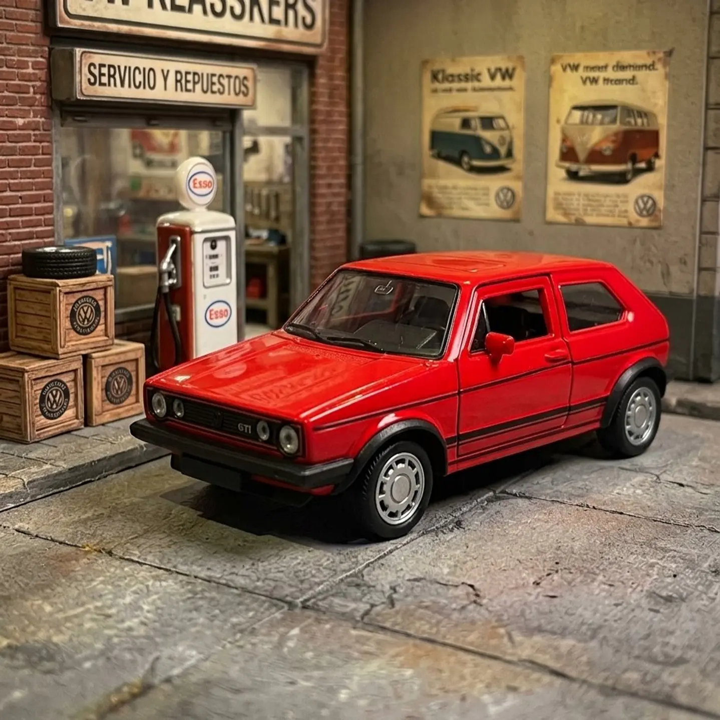 Volkswagen Golf Gti A Escala 1:38 1