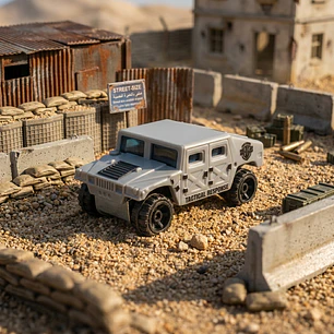 Hummer Militar General Corp A Escala 1:64