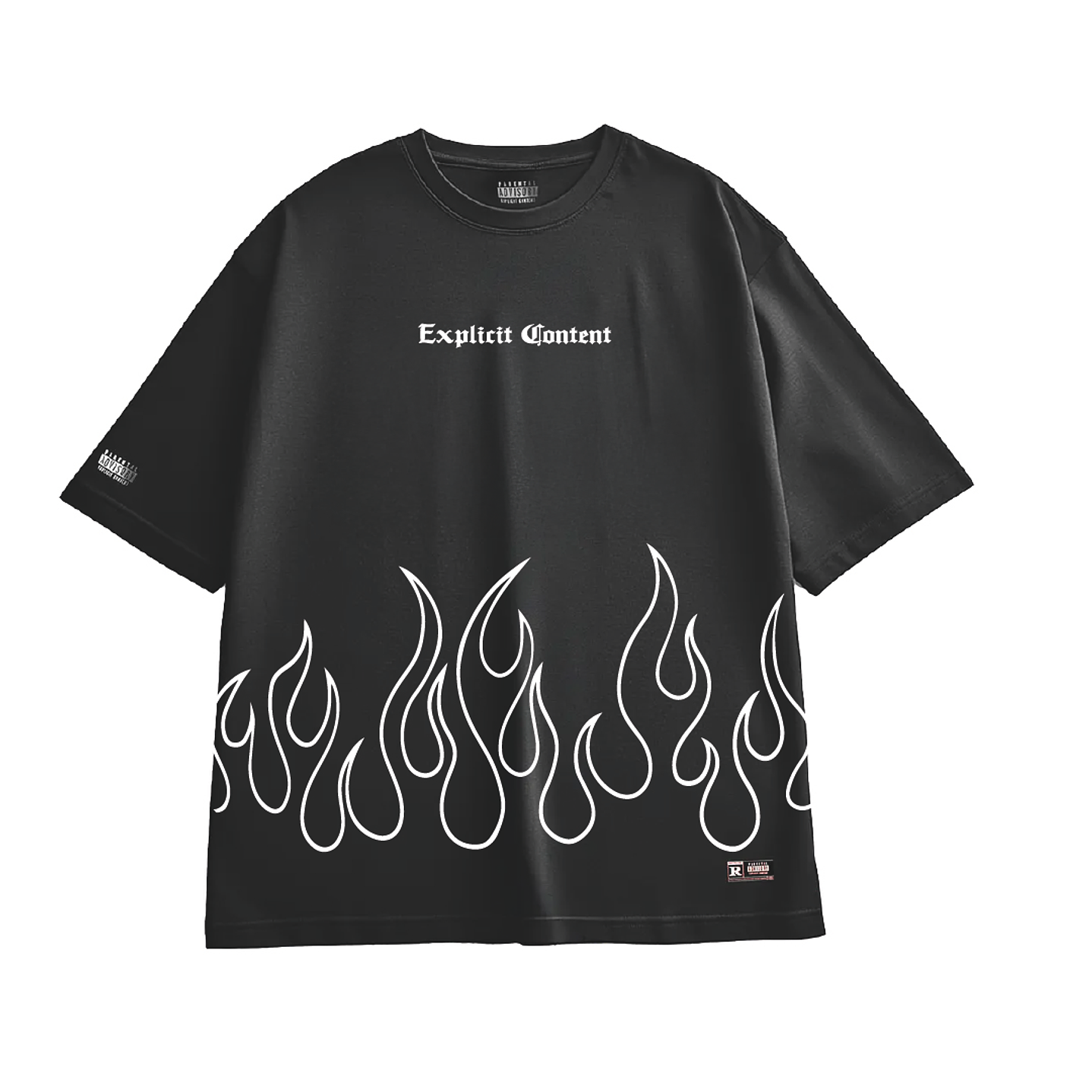 Polera Parental Advisory® DarkFlame 1