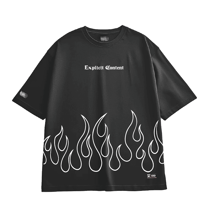 Polera Parental Advisory® DarkFlame 1