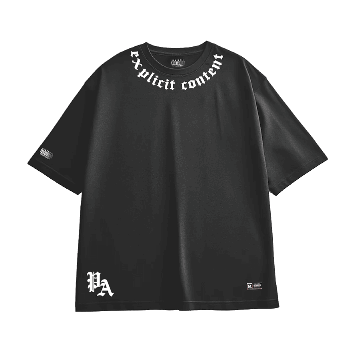 Polera Parental Advisory® DarkNeck 1