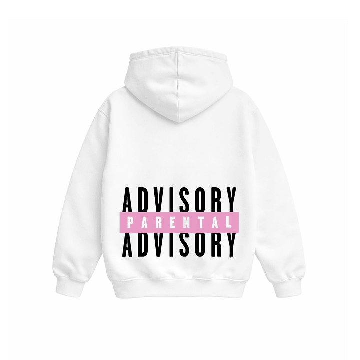 Polerón Hoodie Parental Advisory® Twice Advisory 8