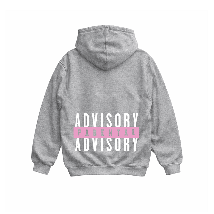 Polerón Hoodie Parental Advisory® Twice Advisory 9