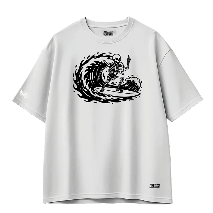 Polera Parental Advisory® Surf Skully 1