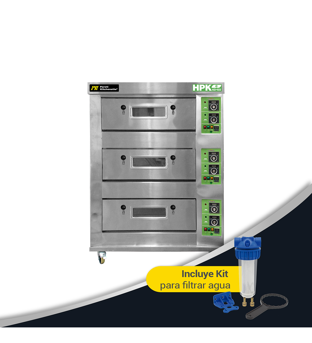 HORNO DE PISO HPK-3 4060 ELÉCTRICO