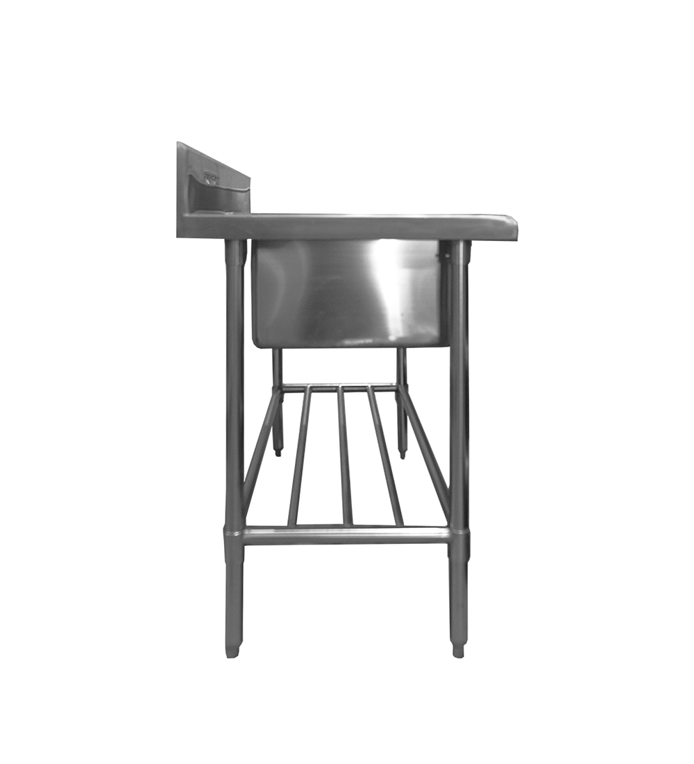 LAVAFONDO DE DOS CUBETAS SIN SECADOR 120x70x107 cm