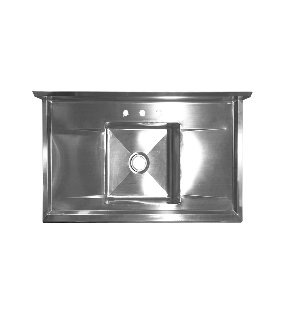 LAVAFONDO DE UNA CUBETA Y DOS SECADORES 120x70x107 cm