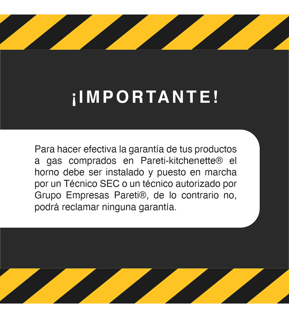 HORNO 58x65cm. HPK T1-GN