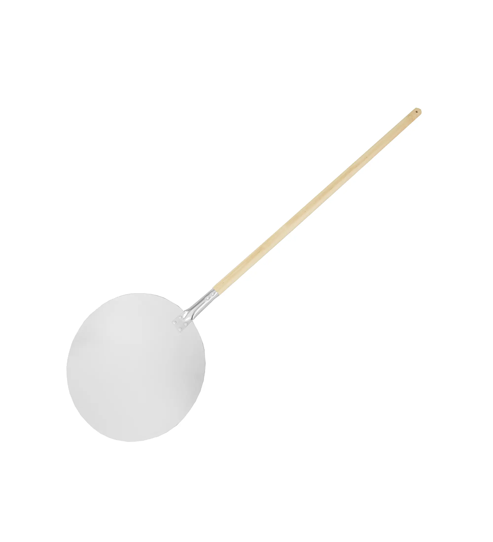 PALA CIRCULAR PARA PIZZA 35 CM - MANGO MADERA