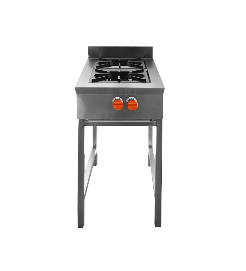 ANAFE INOXIDABLE 2 QUEMADORES