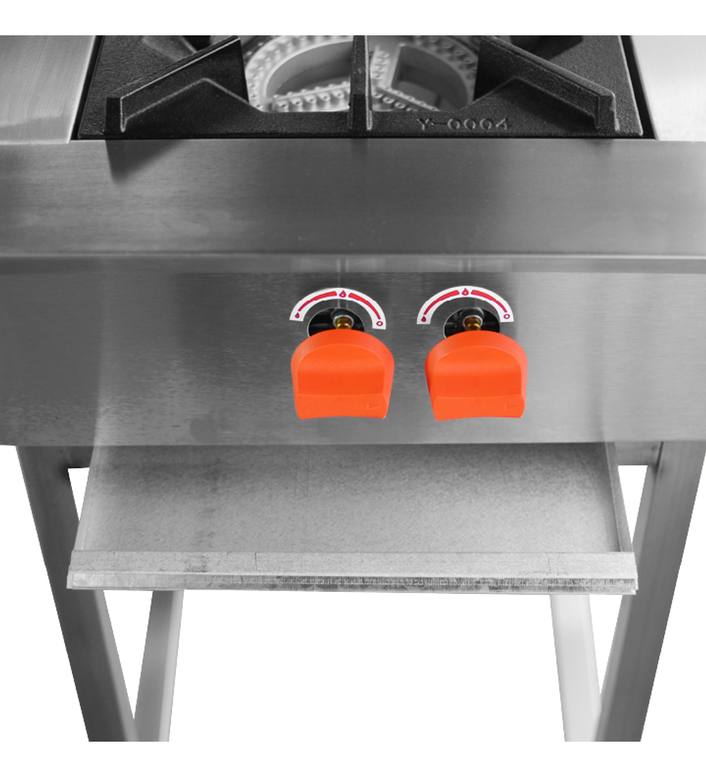 ANAFE INOXIDABLE 2 QUEMADORES