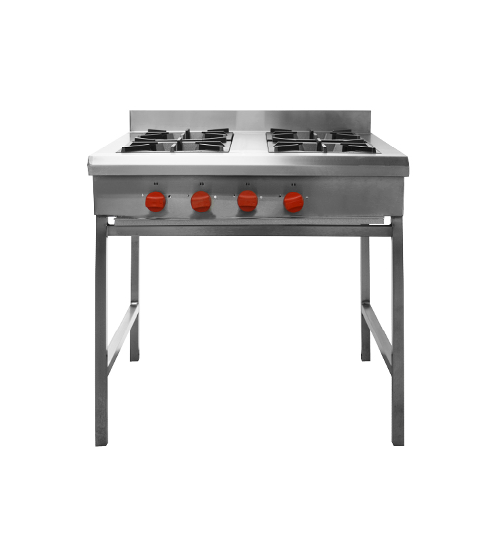 ANAFE INOXIDABLE 4 QUEMADORES