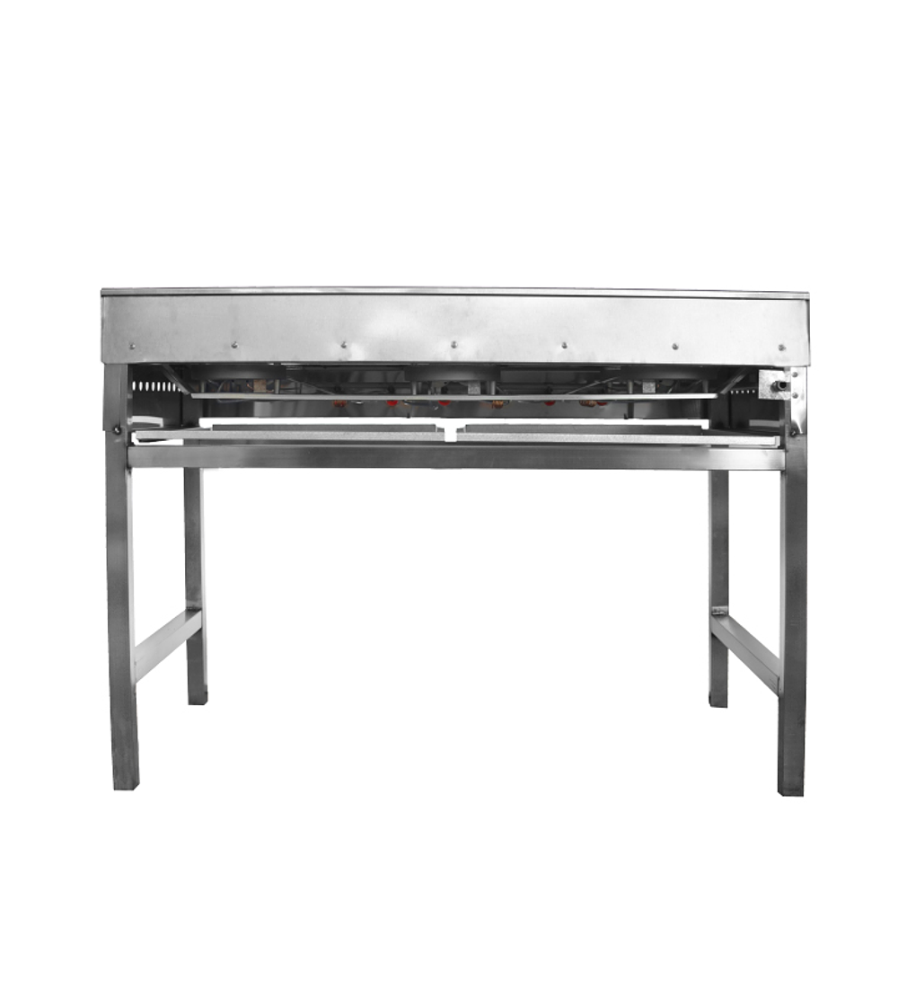 ANAFE INOXIDABLE 8 QUEMADORES