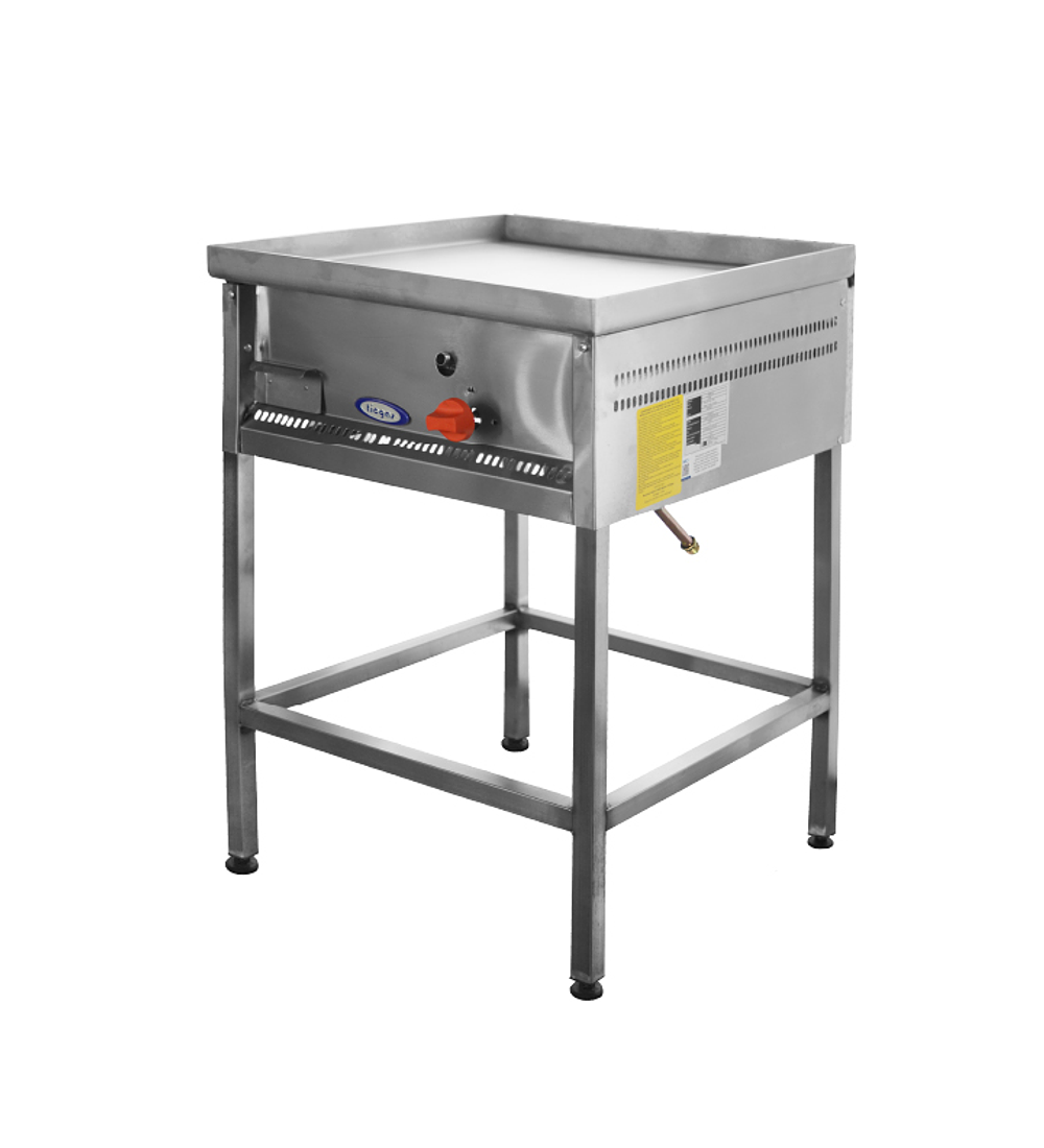 PLANCHA CHURRASQUERA INOX 1 QUEMADOR