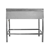 PLANCHA CHURRASQUERA INOX 2 QUEMADORES