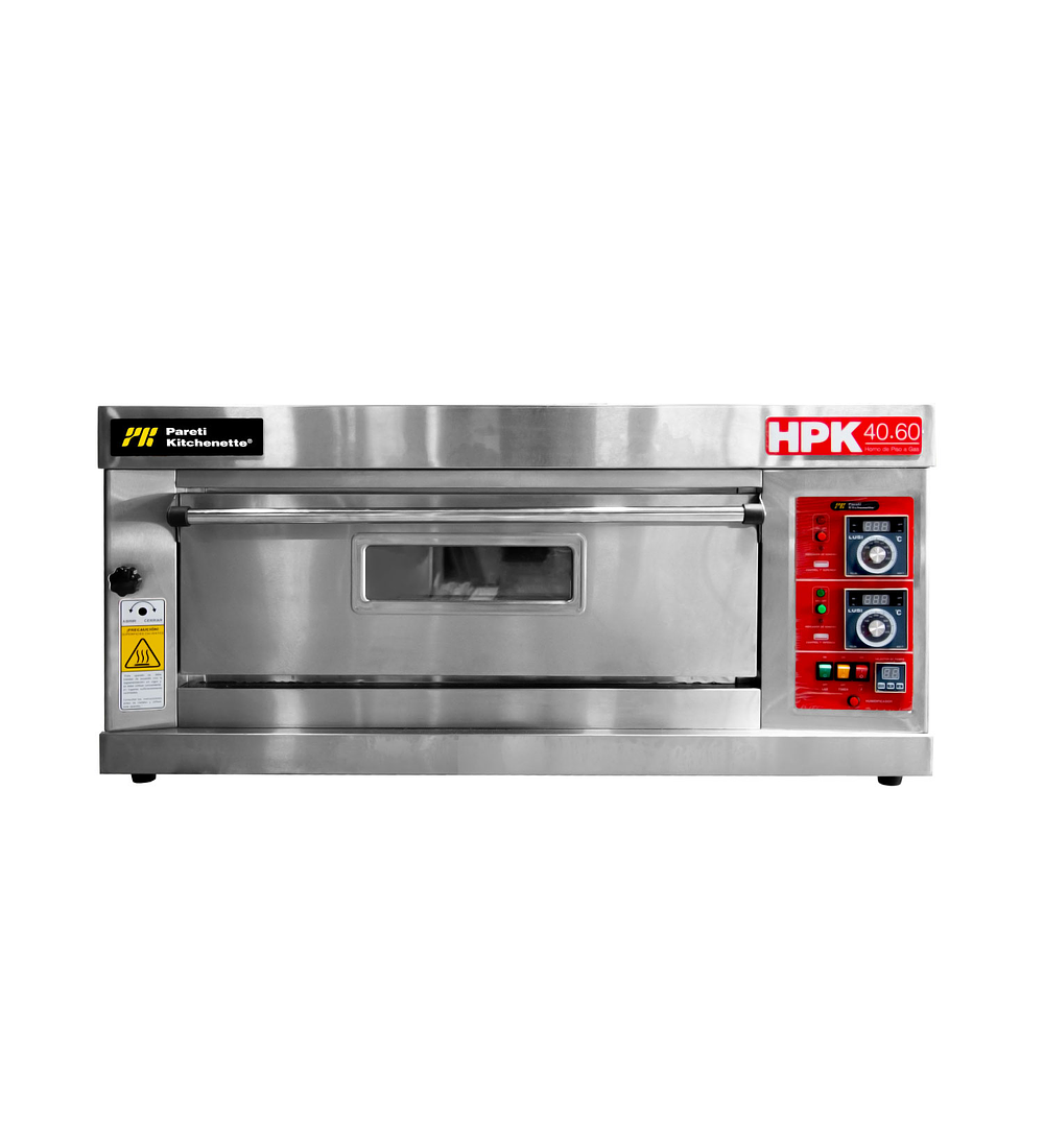 KIT HORNO DE PISO HPK-1 4060 + RACK 4060 8 BANDEJAS