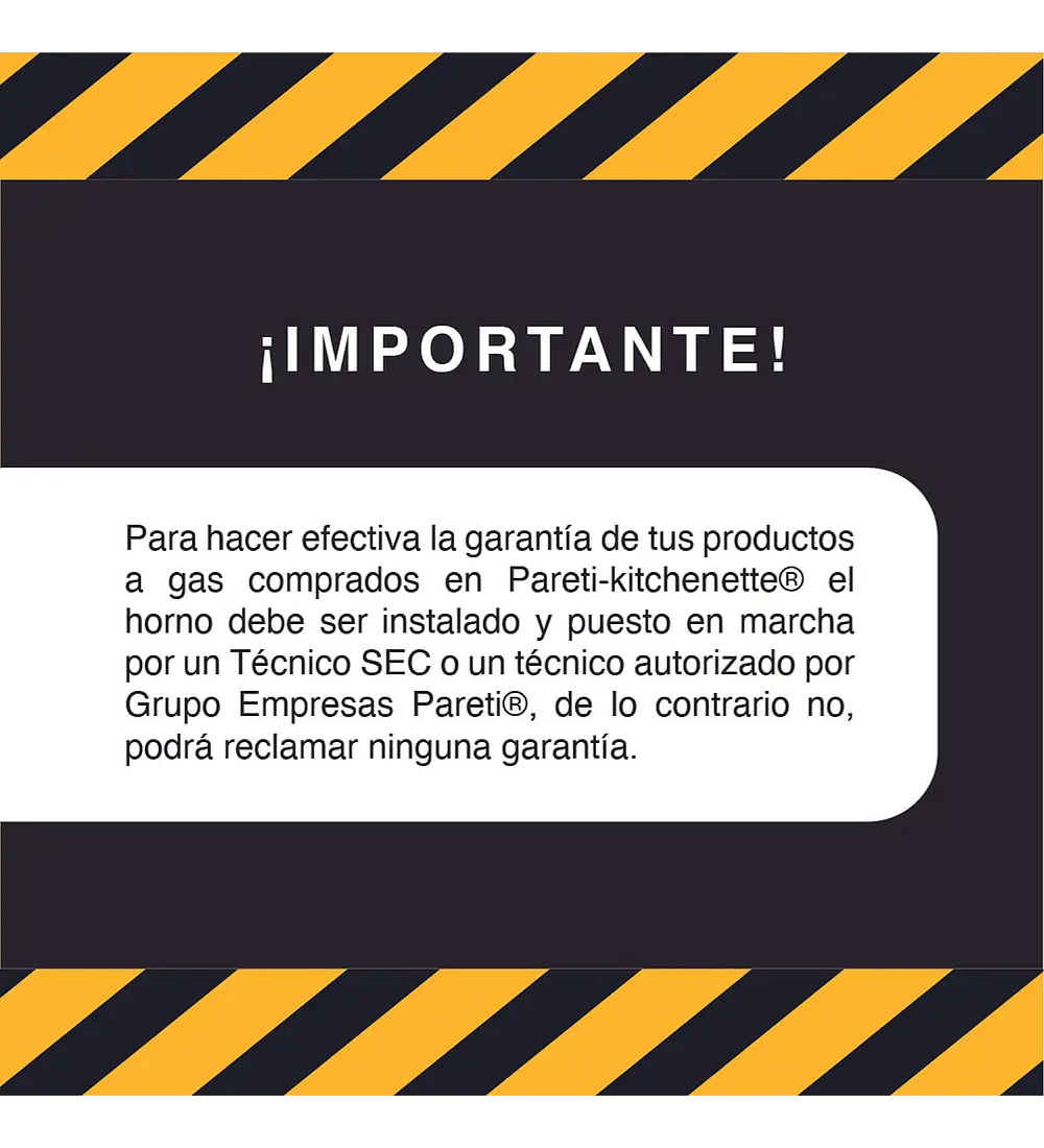 KIT HORNO DE PISO HPK-1 4060 + RACK 4060 8 BANDEJAS