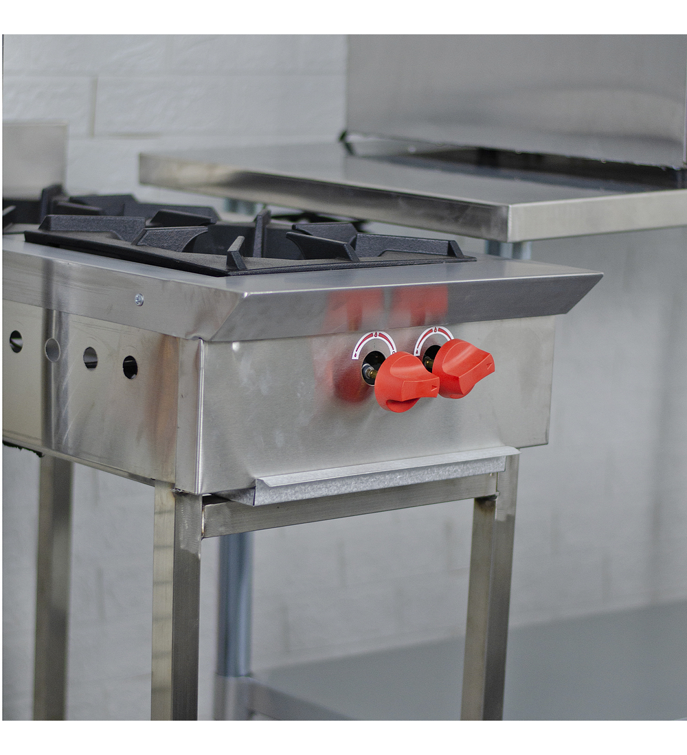 ANAFE INOXIDABLE 2 QUEMADORES