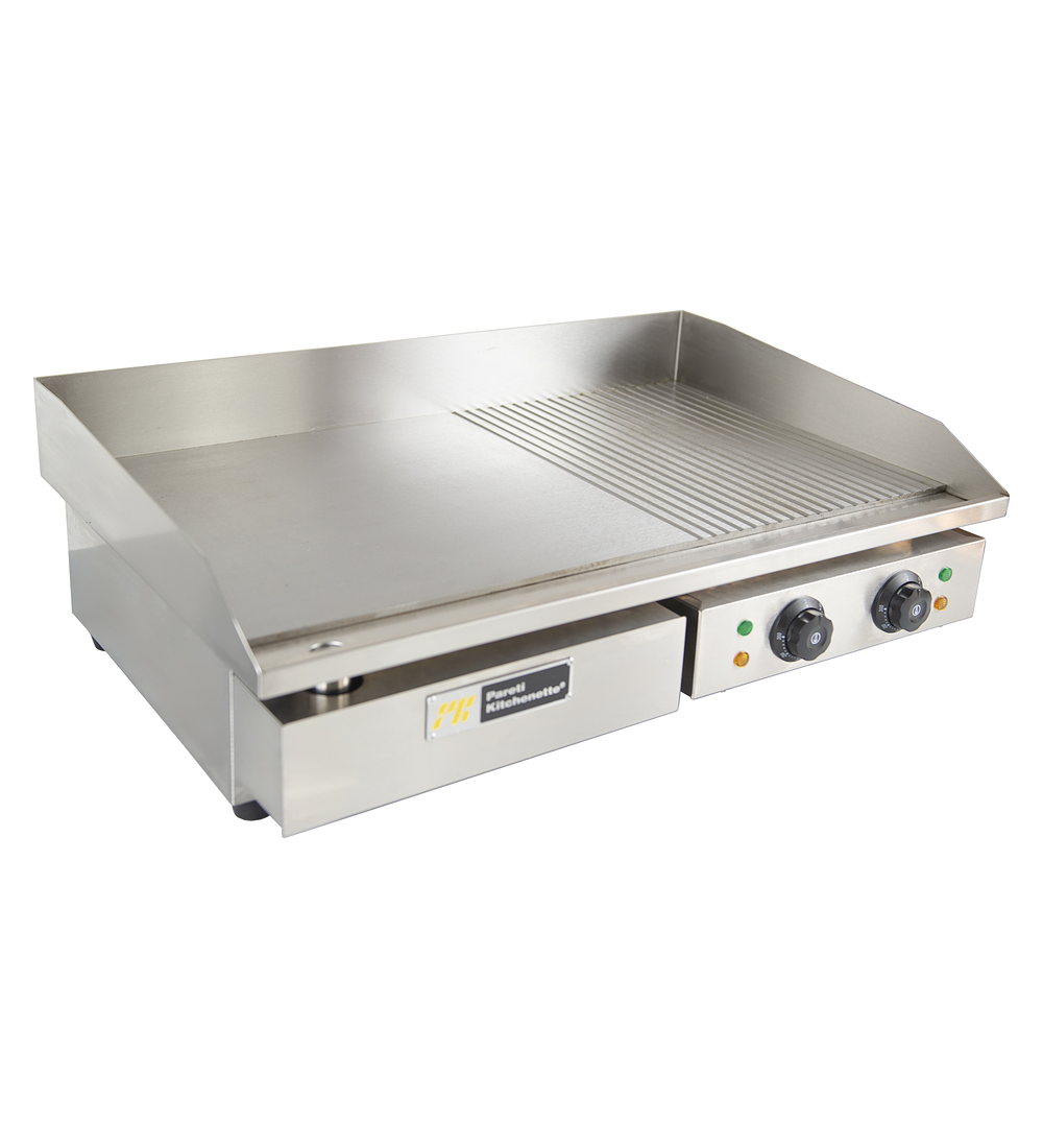 PLANCHA ELÉCTRICA CON GRILL 73X47 CMS