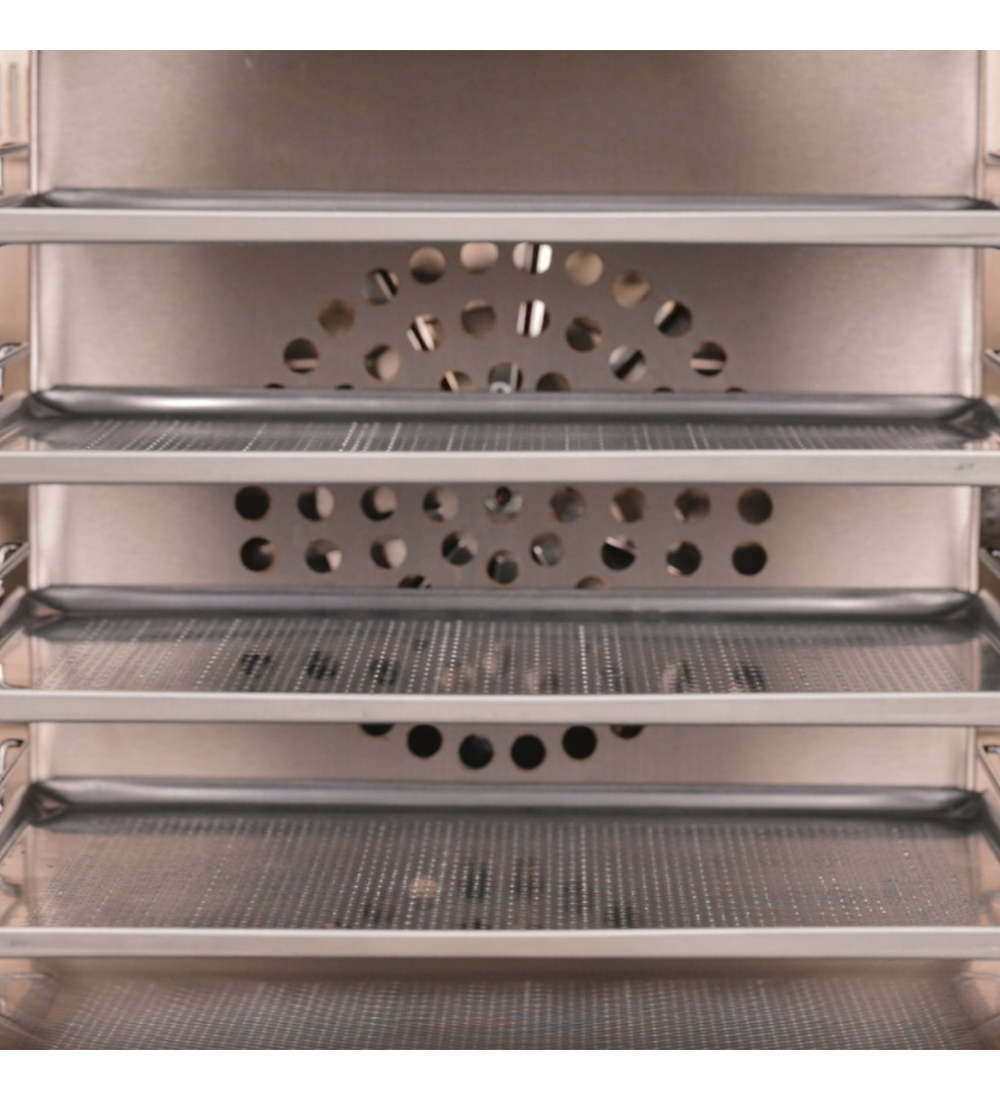 HORNO ELÉCTRICO TURBO 4 BANDEJAS BLANCO 220V AND