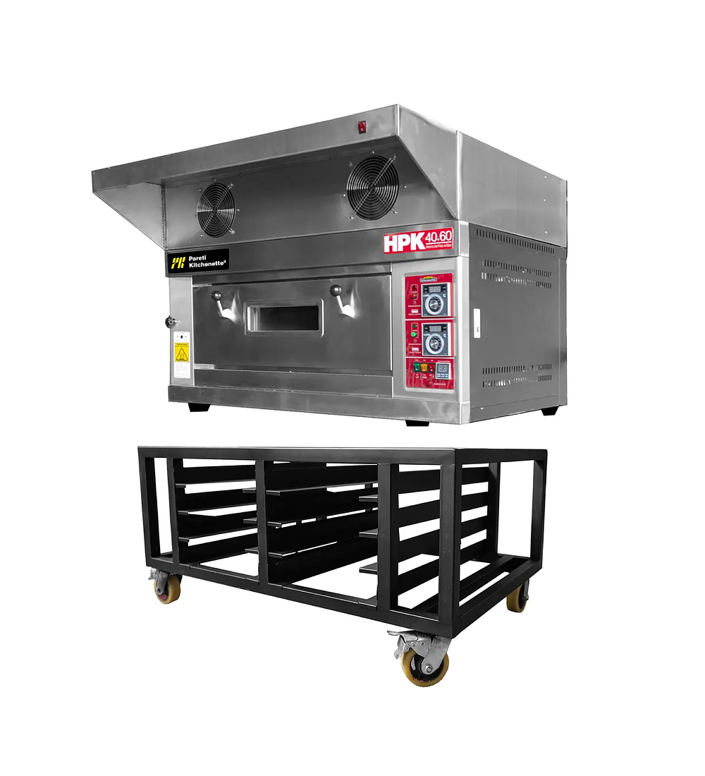 KIT HORNO HPK1 4060 + RACK SIMPLE Y CAMPANA
