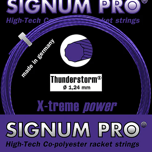 Set de Cuerda Signum Pro Thunderstorm Morado (12 Mts) 1.24