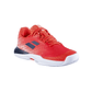 Zapatilla Tenis Babolat Jet Mach 3 Clay Junior Boy Strike Red White - Miniatura 1