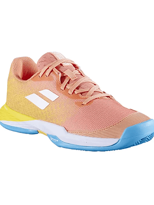 Zapatilla Tenis Babolat Jet Mach 3 Clay Junior Girl Coral Gold Fusion